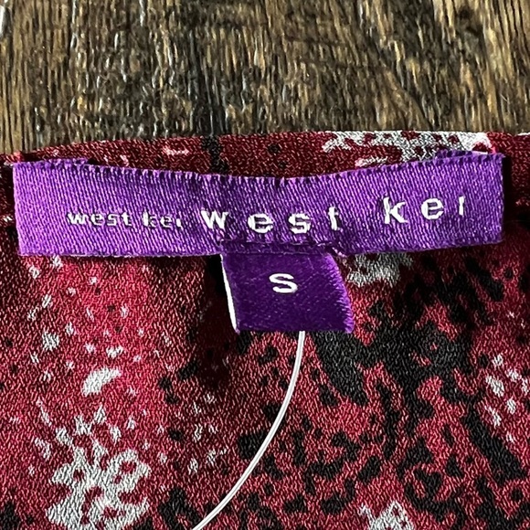 NWT Stitchfix West Kei Lightweighth Long Sleeve Top Size Small Blouse - Picture 13 of 13